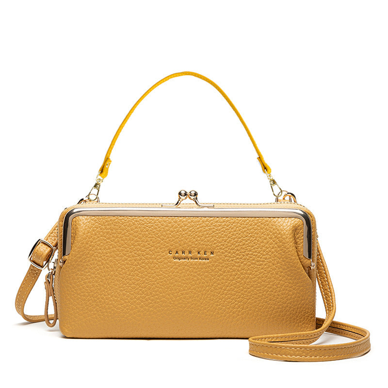 Horizontal Mini Handbag – Crossbody & Clutch for Women