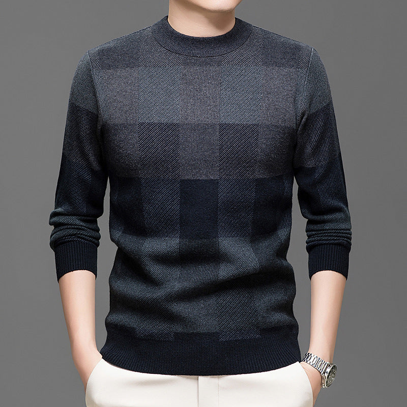 Colour Block Crewneck Pullover