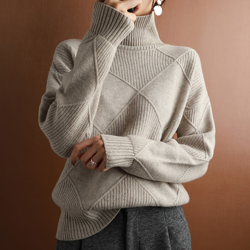 Marais Diamond Knit Sweater