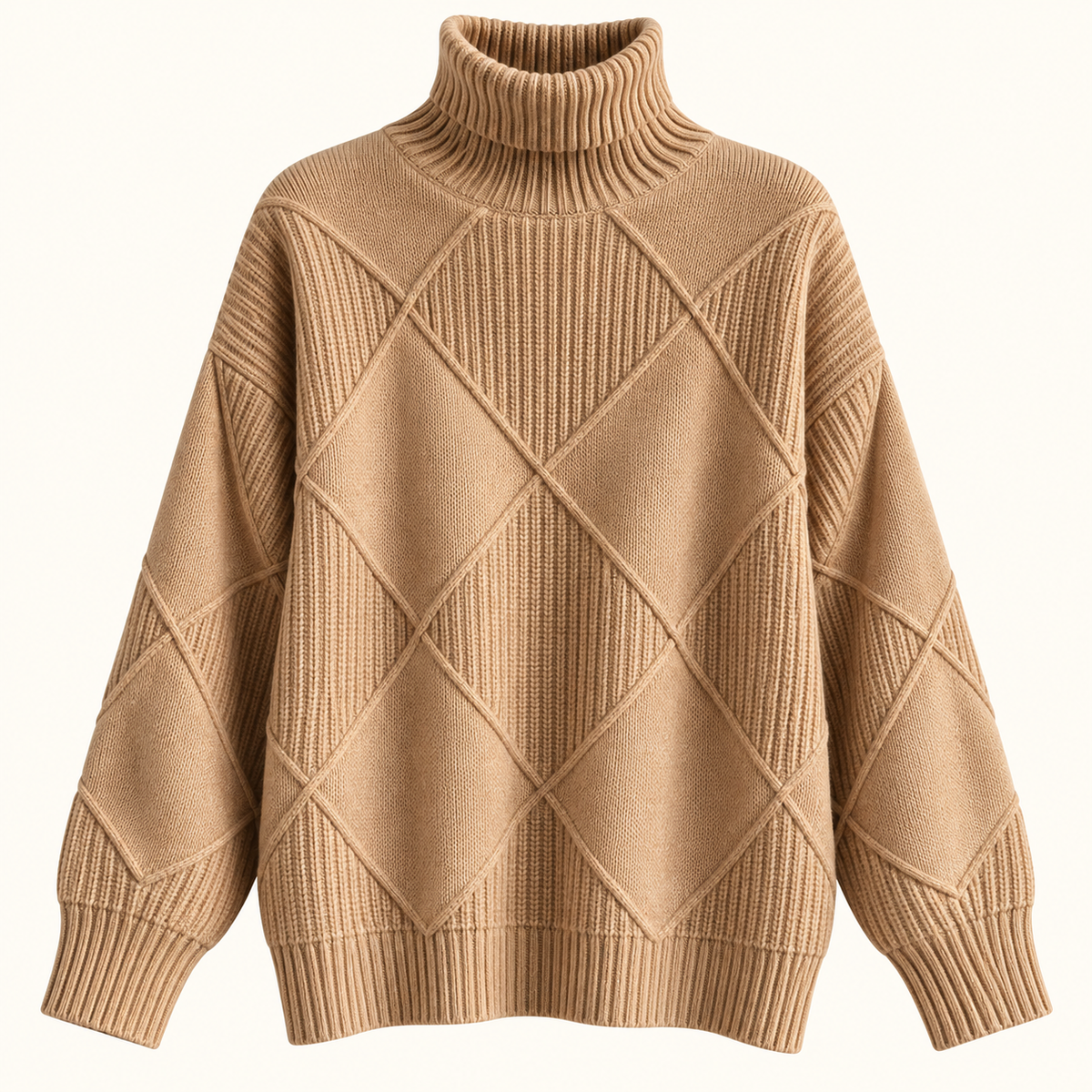 Marais Diamond Knit Sweater