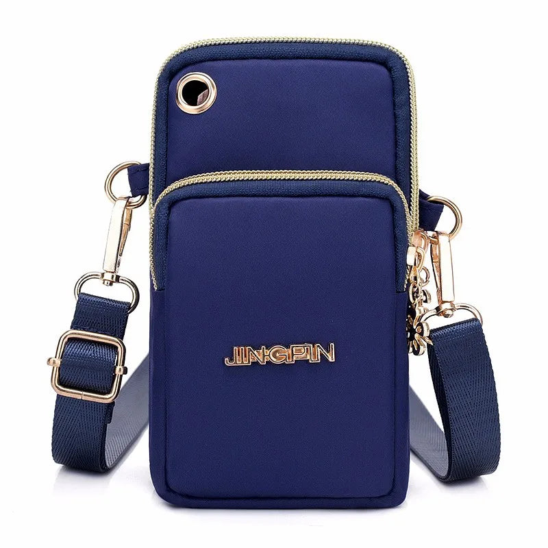 Mobile Phone Bag, WOMEN'S Crossbody Mini Bag, 2024 New Fashion Mom Mommy Coin Bag, Neck Hanging Running Cover