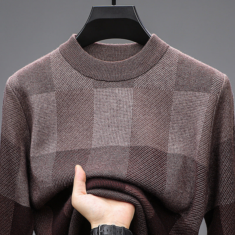 Colour Block Crewneck Pullover