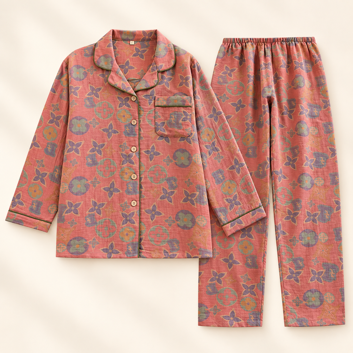 Vintage Bloom Pyjama Set