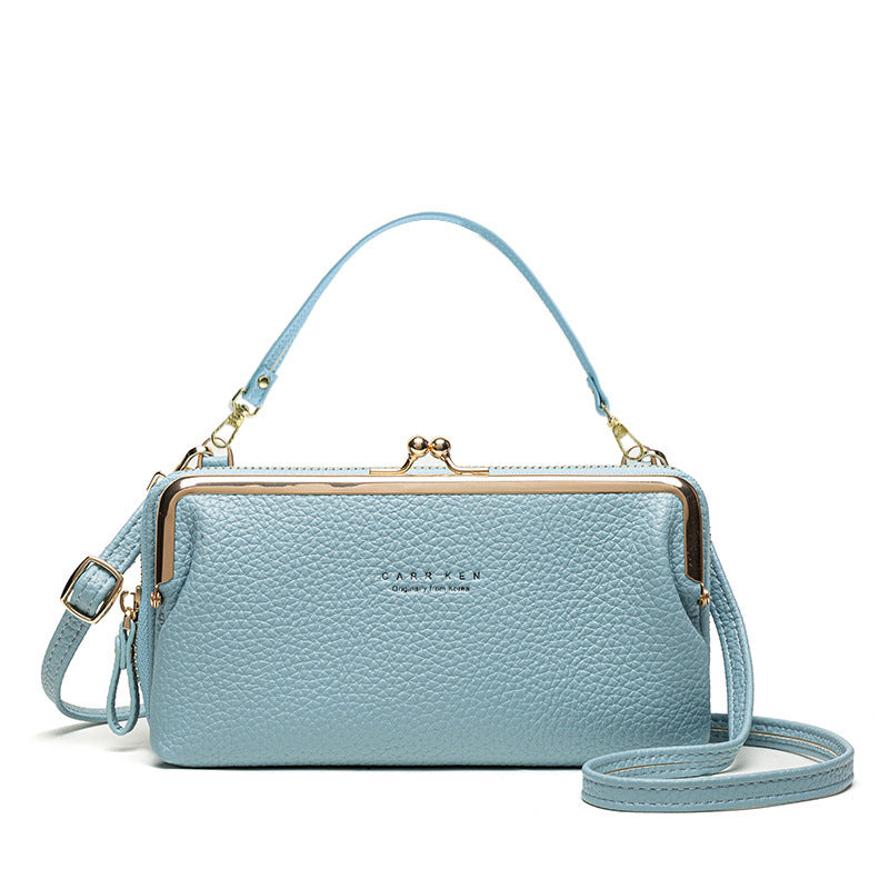 Horizontal Mini Handbag – Crossbody & Clutch for Women