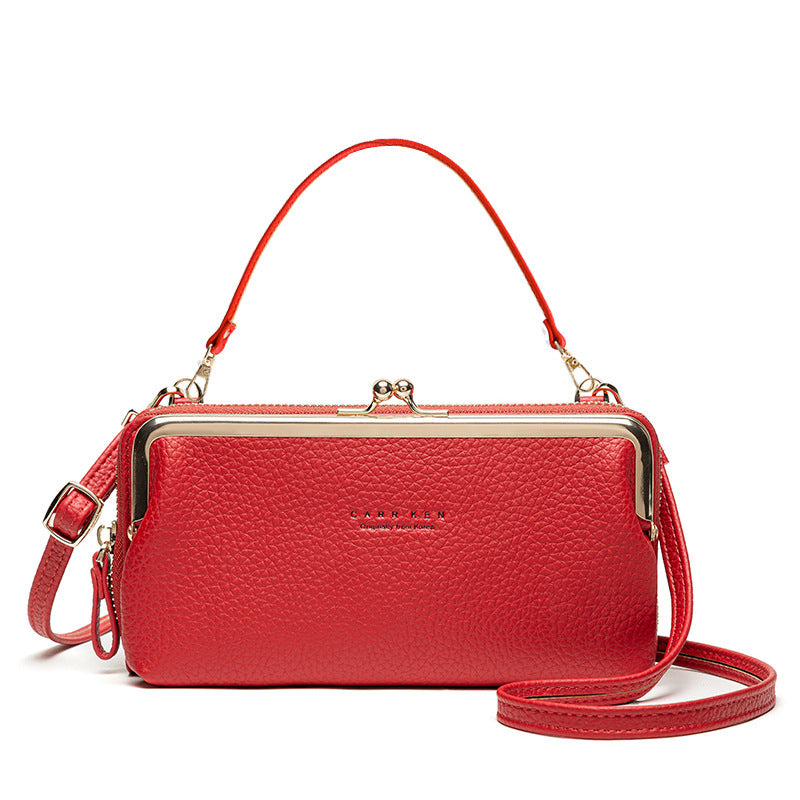 Horizontal Mini Handbag – Crossbody & Clutch for Women