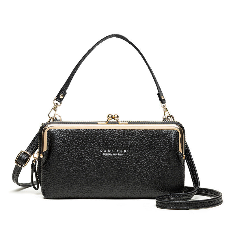 Horizontal Mini Handbag – Crossbody & Clutch for Women