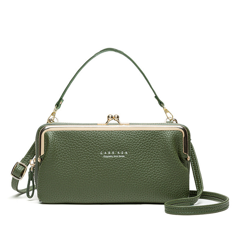 Horizontal Mini Handbag – Crossbody & Clutch for Women
