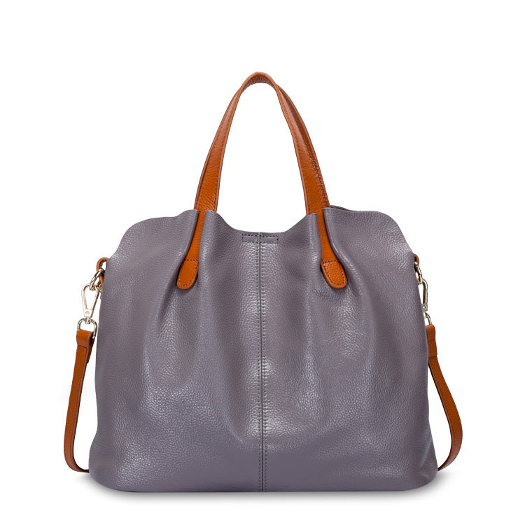 Women's Soft Cowhide Leather Tote & Shoulder Bag