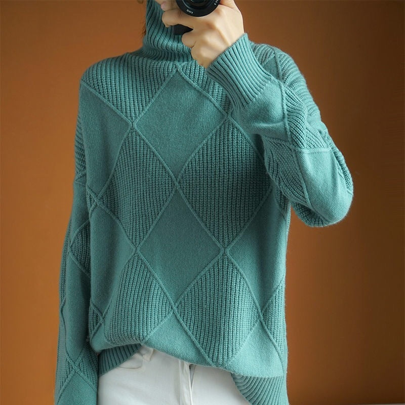 Marais Diamond Knit Sweater