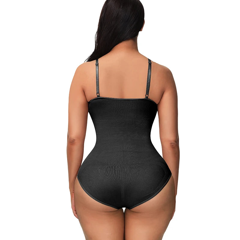 Butt Lift Elastic Bodysuits for Women Tummy Control Shapewear Belly Trimmer Sculpting Body Shaper Compression Slimming Tank Tops