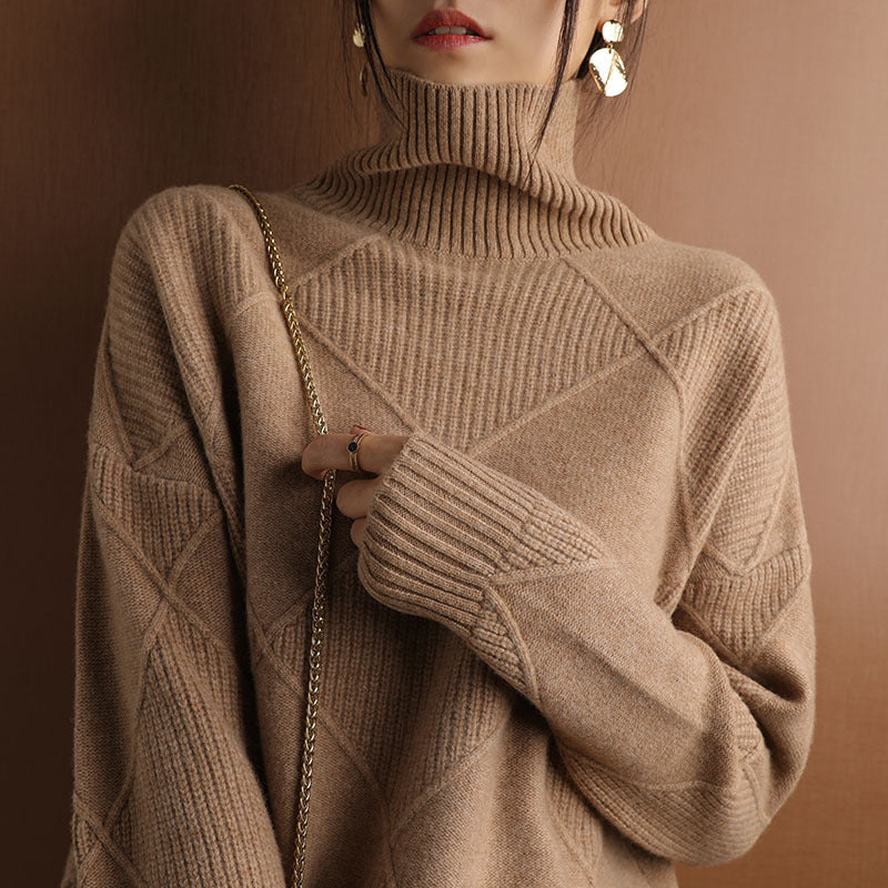 Marais Diamond Knit Sweater