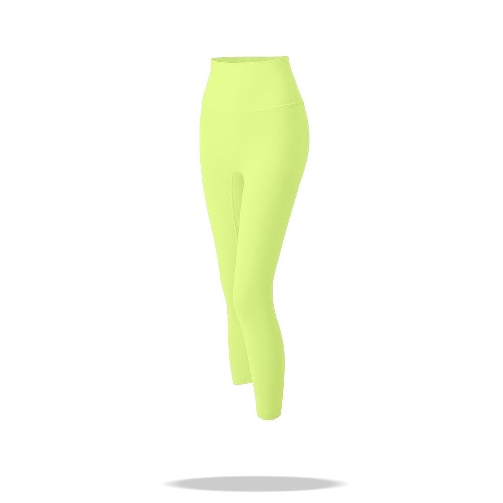 Women’s High-Waist Yoga Leggings with Hip Pocket – Cropped Activewear Pants