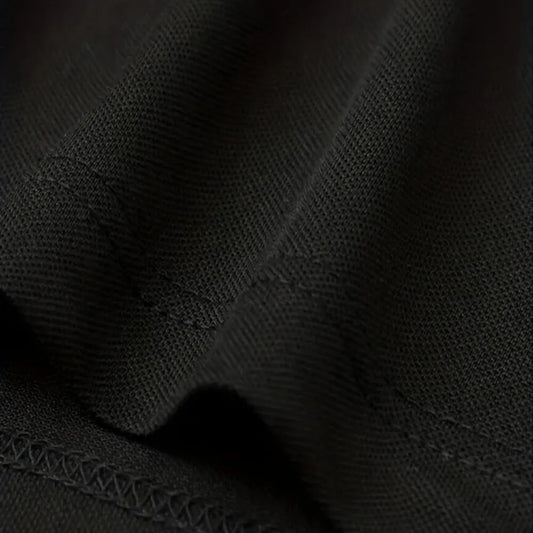 Men’s Solid Color Polo Shirt – Short Sleeve Business Casual Polo Collar Top | Summer Half-Sleeve T-Shirt