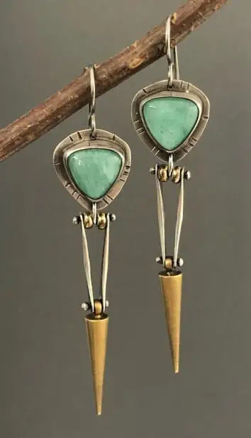 Angel Eye Tulip Petal Hoop Earrings – Gold Plated Rhinestone Inlay | Women’s Party Jewelry