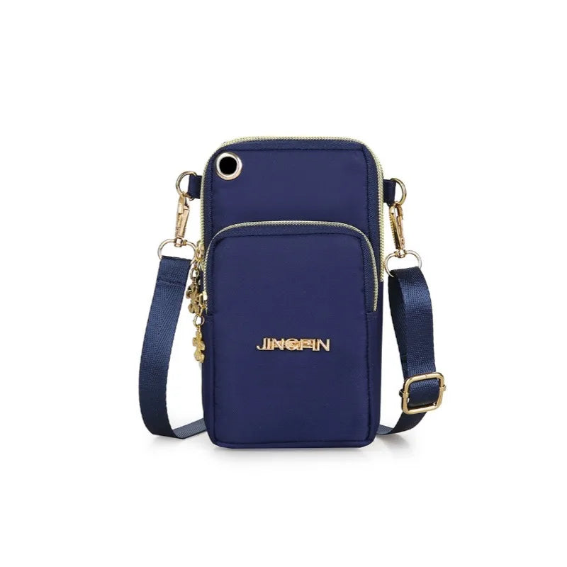 Mobile Phone Bag, WOMEN'S Crossbody Mini Bag, 2024 New Fashion Mom Mommy Coin Bag, Neck Hanging Running Cover