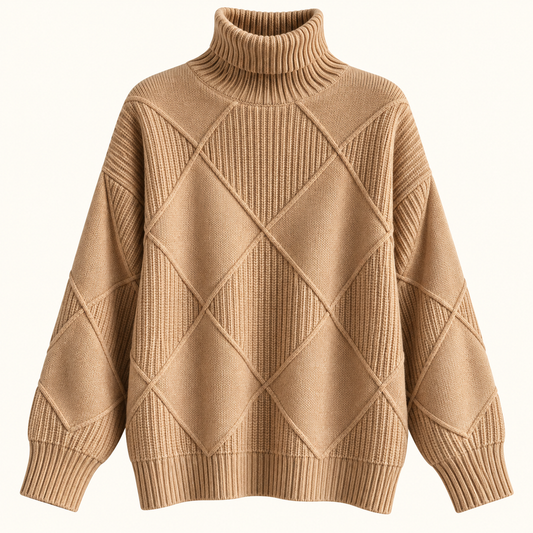 Marais Diamond Knit Sweater