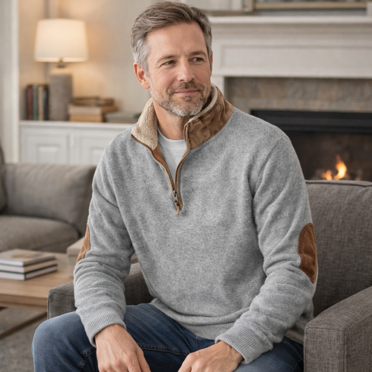 Men's Half-Zip Sweater