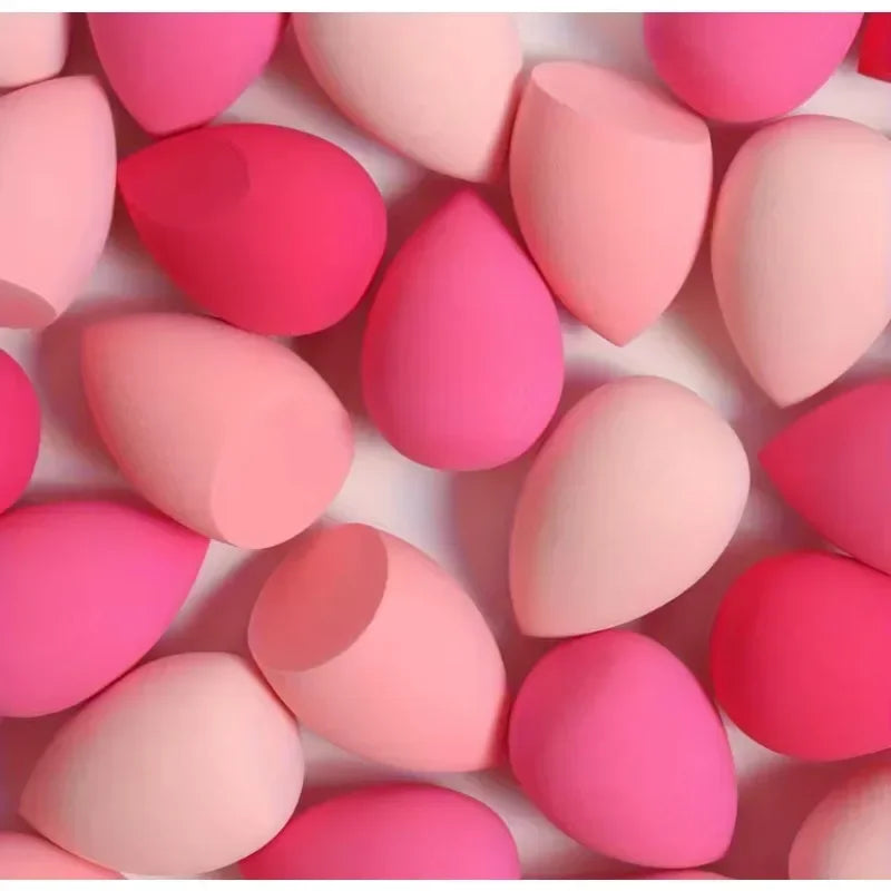 4/7/18-Piece Makeup Sponge Set – Soft Blending Puffs for Liquid, Cream & Powder | Dual-Use Foundation Beauty Eggs