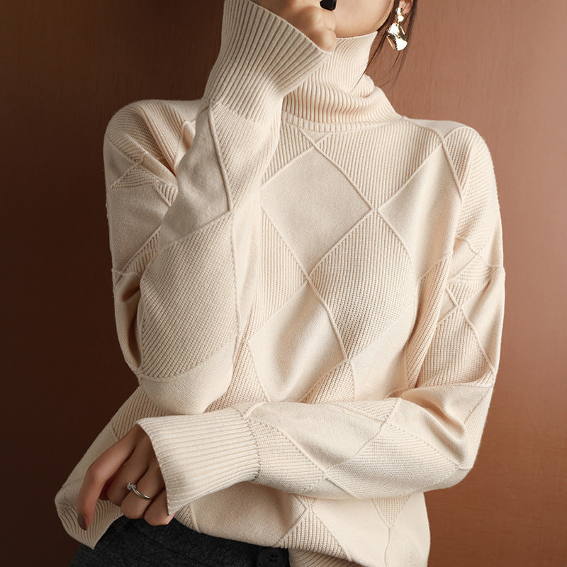 Marais Diamond Knit Sweater