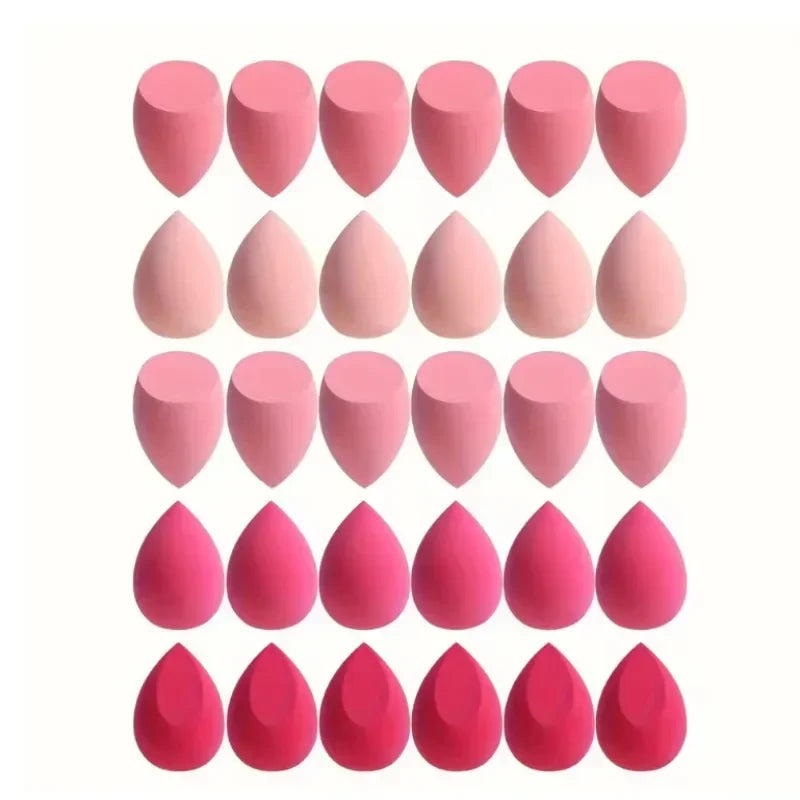 4/7/18-Piece Makeup Sponge Set – Soft Blending Puffs for Liquid, Cream & Powder | Dual-Use Foundation Beauty Eggs