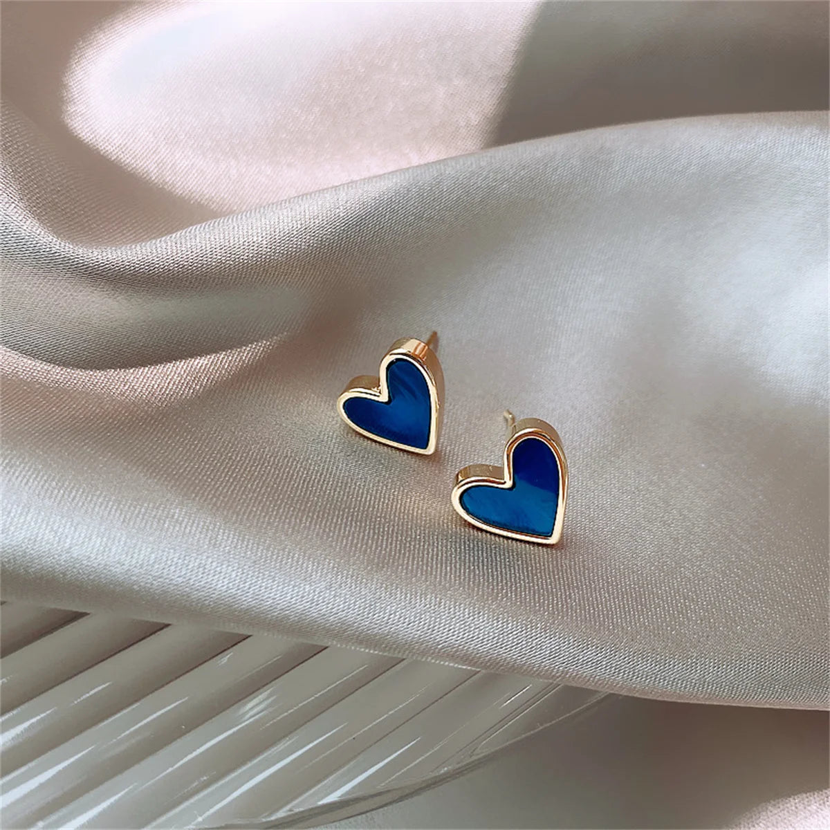 Sweetheart Stud Earrings