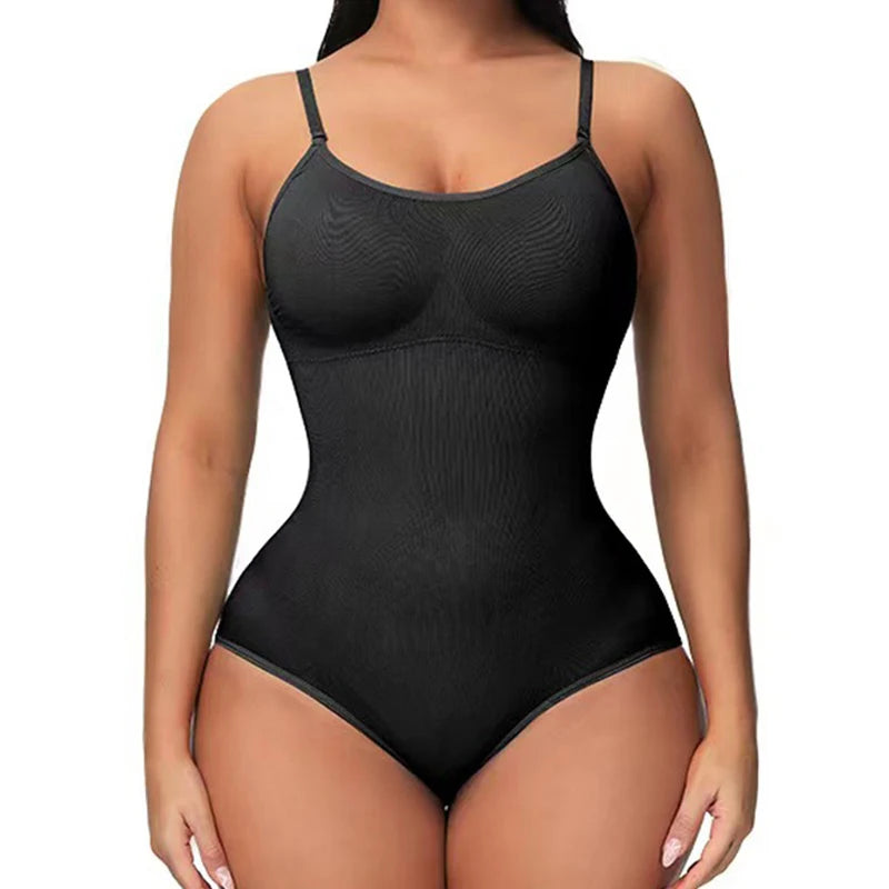 Butt Lift Elastic Bodysuits for Women Tummy Control Shapewear Belly Trimmer Sculpting Body Shaper Compression Slimming Tank Tops