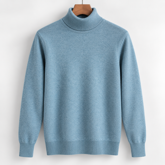 Classic Cashmere Turtleneck Sweater