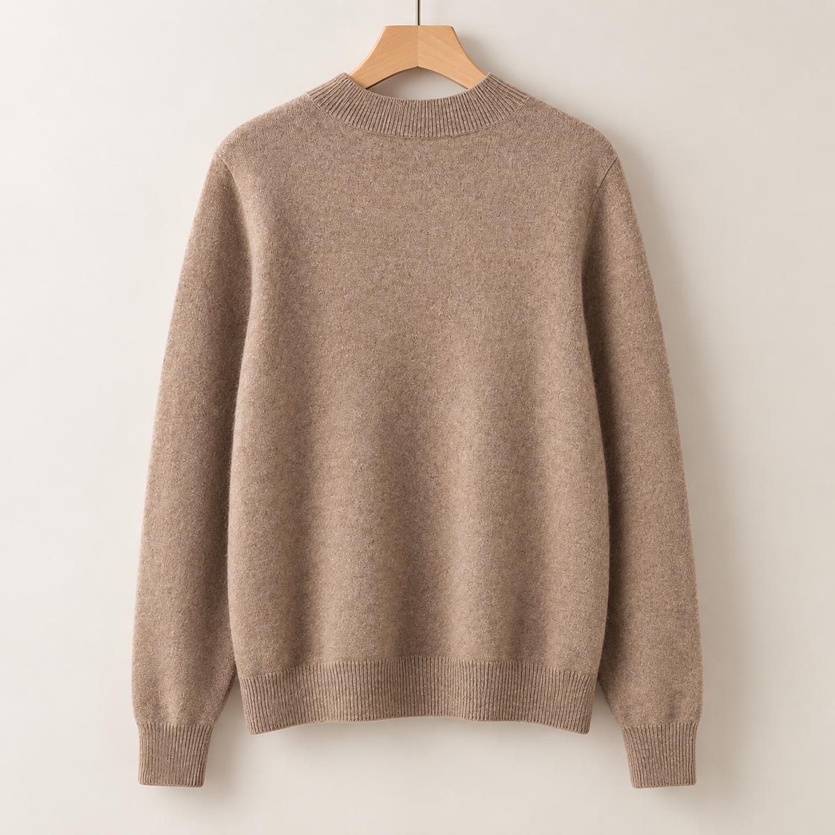 Cashmere Mock Pullover