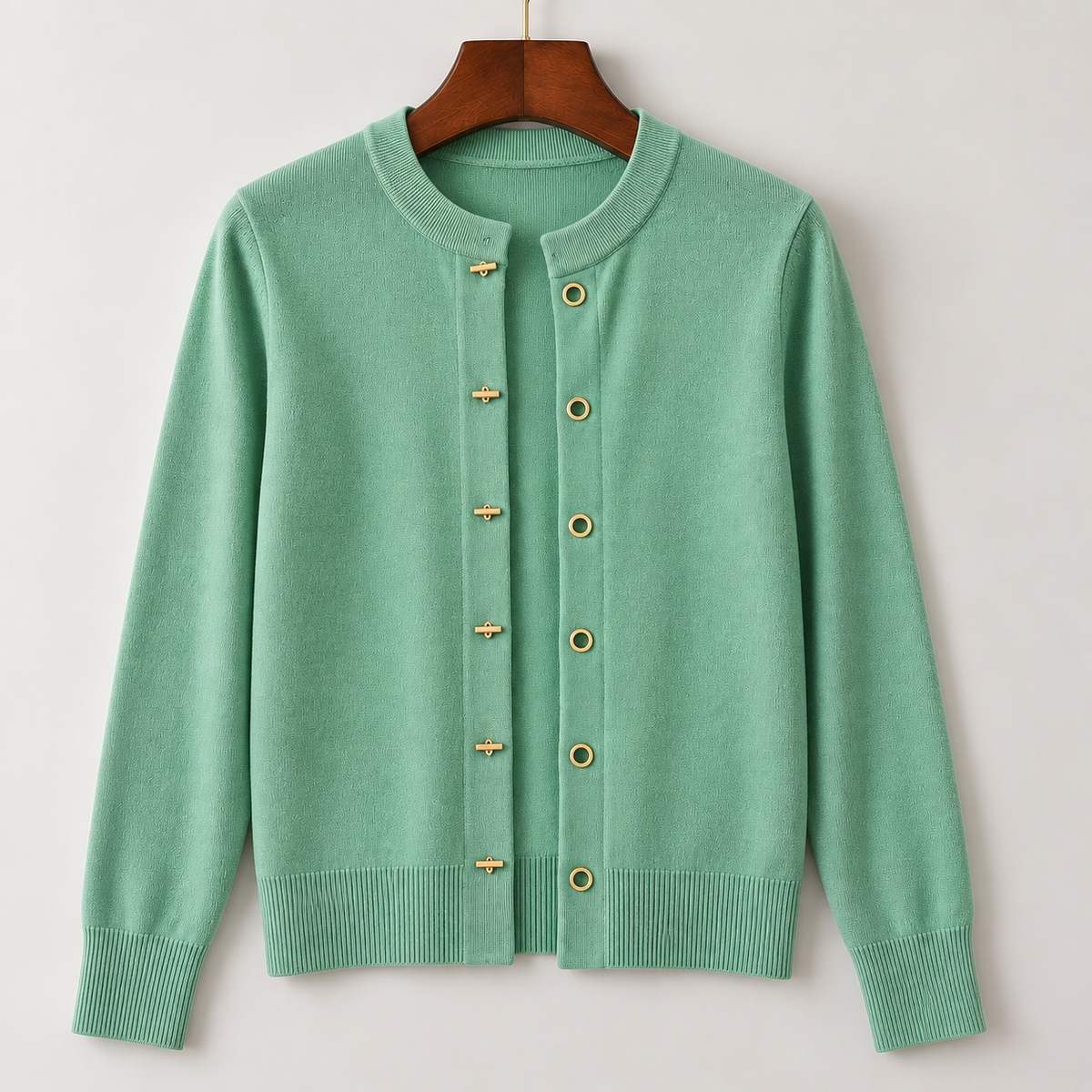 Gold Button Cardigan