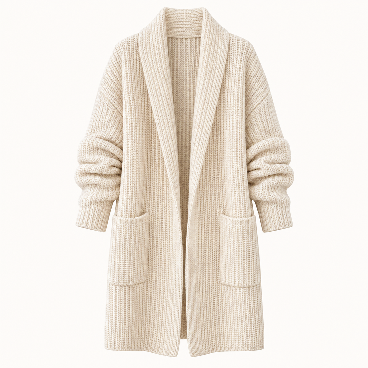 Shawl Lapel Cardigan