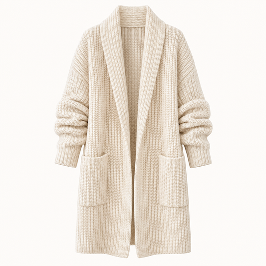 Shawl Lapel Cardigan