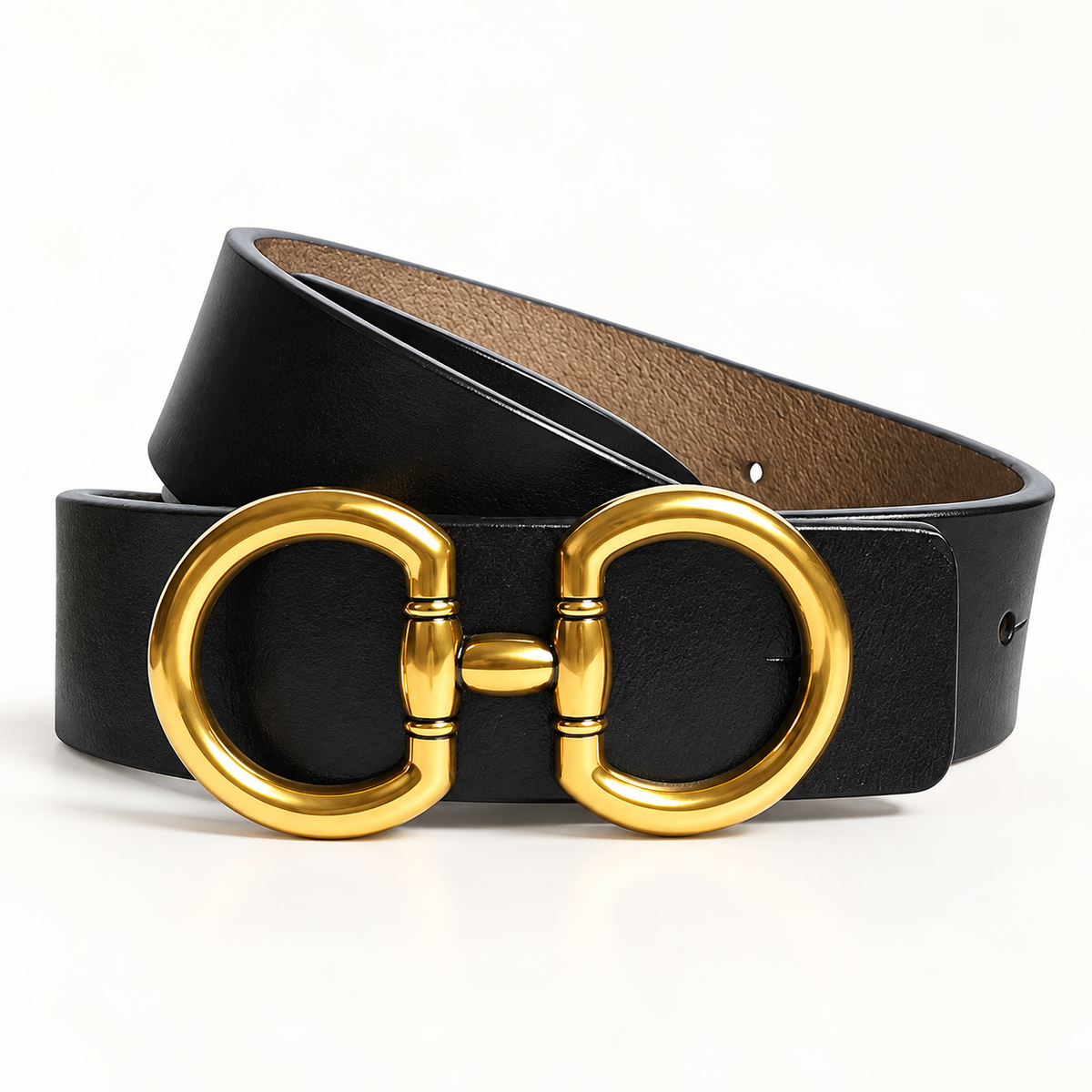 Double-Ring Buckle Belt
