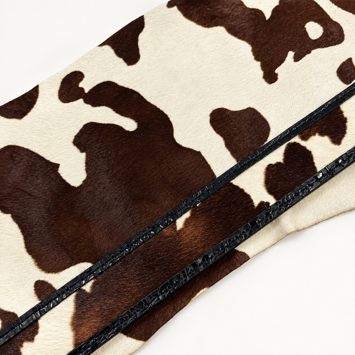 Cow Print Belt