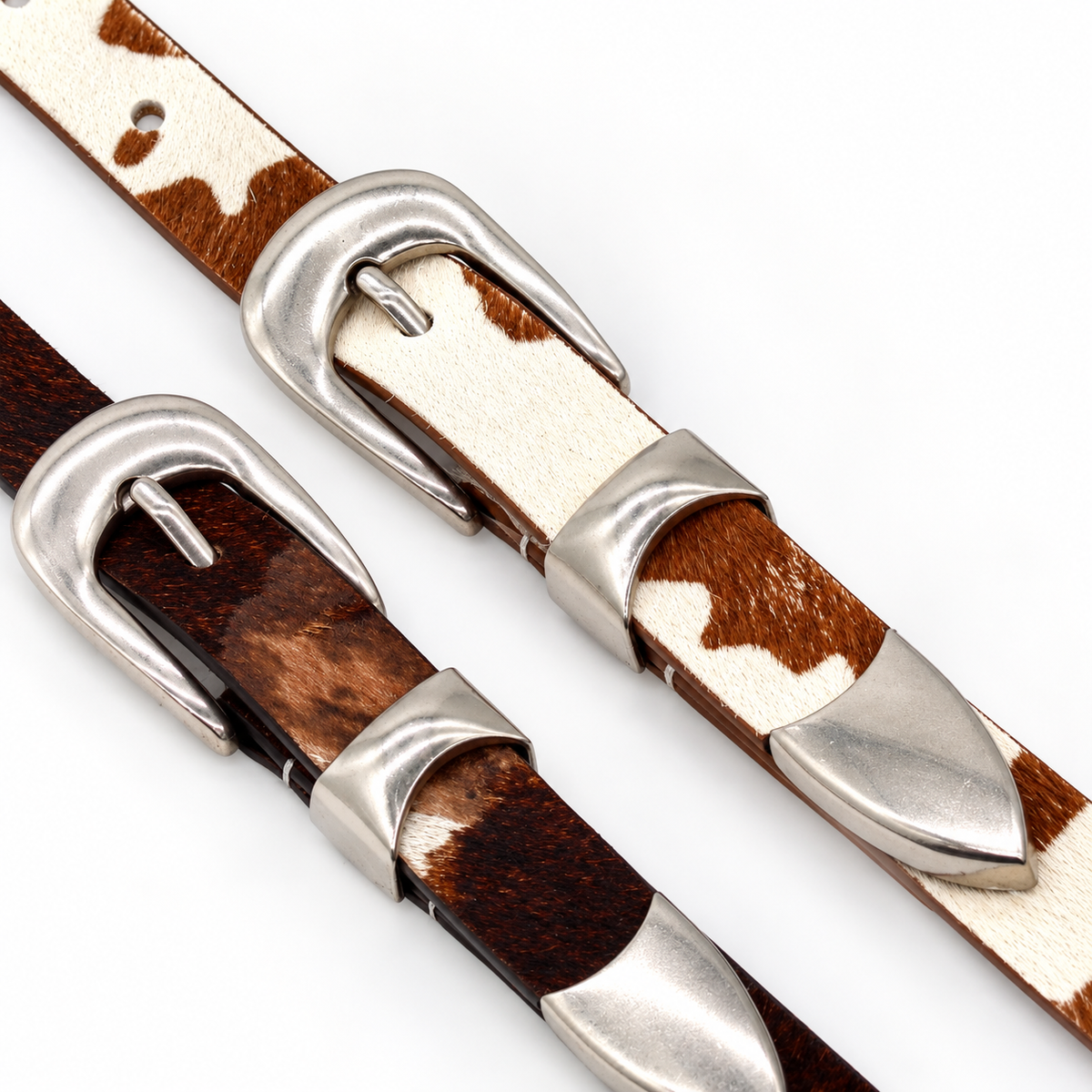 Cow Print Belt