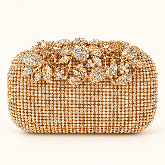 Brilliance Floral Clutch